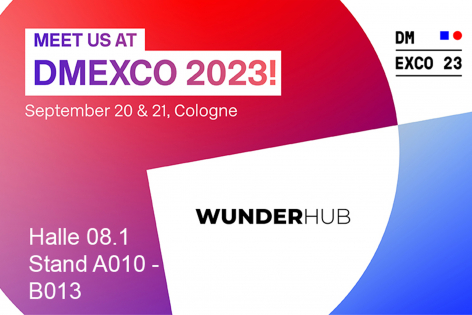 Meet WUNDERHUB at DMEXCO 2023!