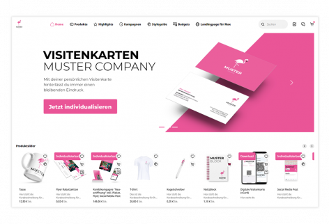 WUNDERHUB Marketingportal Demo