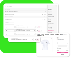 Formeln bei Produktpreisen hinterlegen