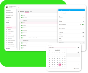 Gültigkeitszeitraum für Seiten und Widgets