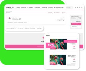 Vorschaufunktion  im Warenkorb