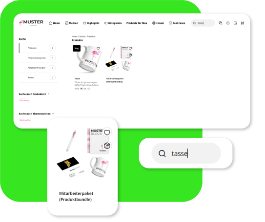 Optimierte Auffindbarkeit von Bundles