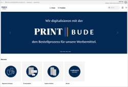 Walbusch Group PRINTBUDE // Digitization of the ordering process for promotional materials